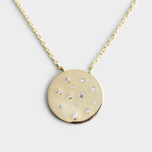 Eternal Light - Gold Necklace This gorgeous Honored gold necklace is a great reminder that we are not made to worry for the future. Perfect gift for a mother